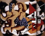 Fernard Leger The Gigolette with Key oil painting